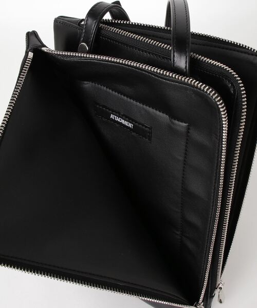 ATTACHMENT(アタッチメント)の「COW LEATHER SHOULDER CLUTCH BAG(クラッチバッグ・メンズ・ブラック/ブラウン・ONESIZE)」の20枚目の写真