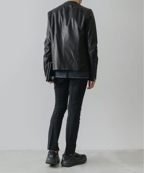 ATTACHMENT(アタッチメント)の「COW LEATHER SHOULDER CLUTCH BAG(クラッチバッグ・メンズ・ブラック/ブラウン・ONESIZE)」の17枚目の写真