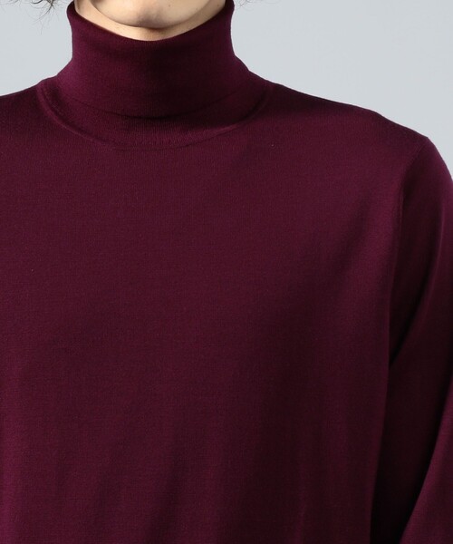 J7266新品トゥモローランド スーパーファインメリノウールタートルネックニット J7266新品トゥモローランド スーパーファインメリノウール