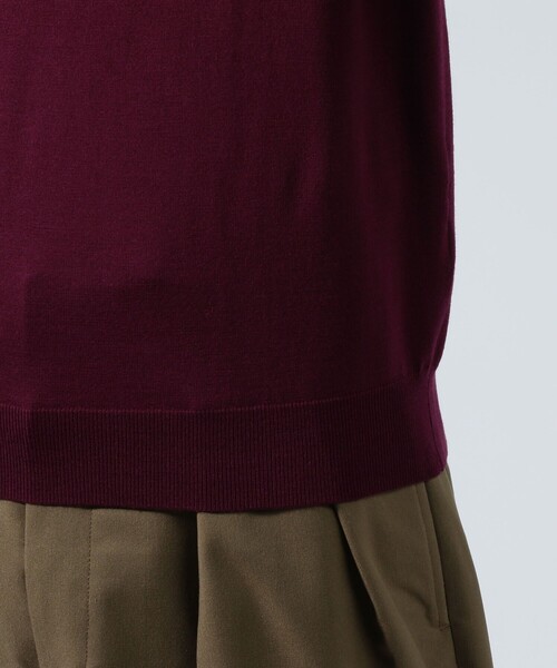 TOMORROWLAND (トゥモローランド)の「スーパーファインメリノウール タートルネック(ニット/セーター・メンズ・ホワイト/ブラック/パープル/ネイビー/ブラウン/グレー・S/M/L/XS)」の18枚目の写真