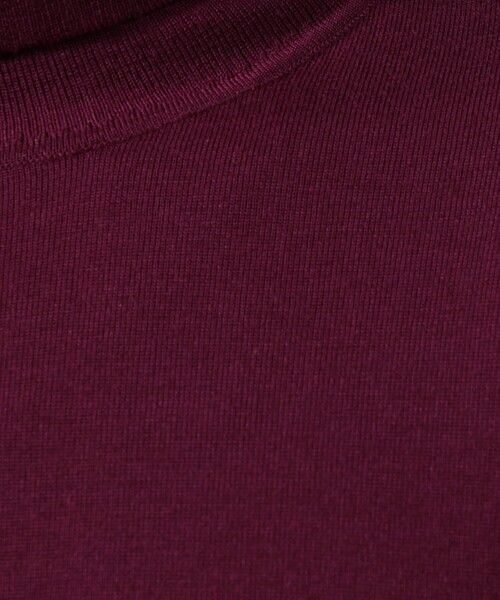 TOMORROWLAND (トゥモローランド)の「スーパーファインメリノウール タートルネック(ニット/セーター・メンズ・ホワイト/ブラック/パープル/ネイビー/ブラウン/グレー・S/M/L/XS)」の19枚目の写真