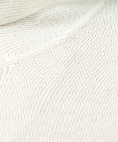 TOMORROWLAND (トゥモローランド)の「スーパーファインメリノウール タートルネック(ニット/セーター・メンズ・ホワイト/ブラック/パープル/ネイビー/ブラウン/グレー・S/M/L/XS)」の20枚目の写真