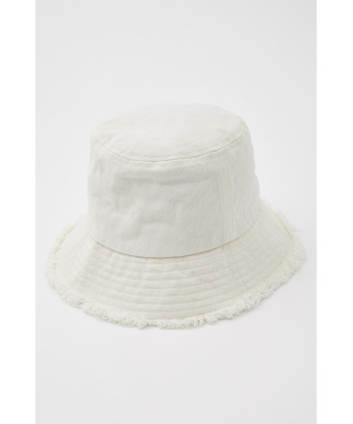 SLY(スライ)の「WASHED BUCKET HAT バケット ハット(ハット・レディース・ライトピンク/アイボリー/ブラック・FREE)」の2枚目の写真