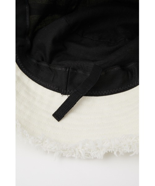SLY(スライ)の「WASHED BUCKET HAT バケット ハット(ハット・レディース・ライトピンク/アイボリー/ブラック・FREE)」の17枚目の写真