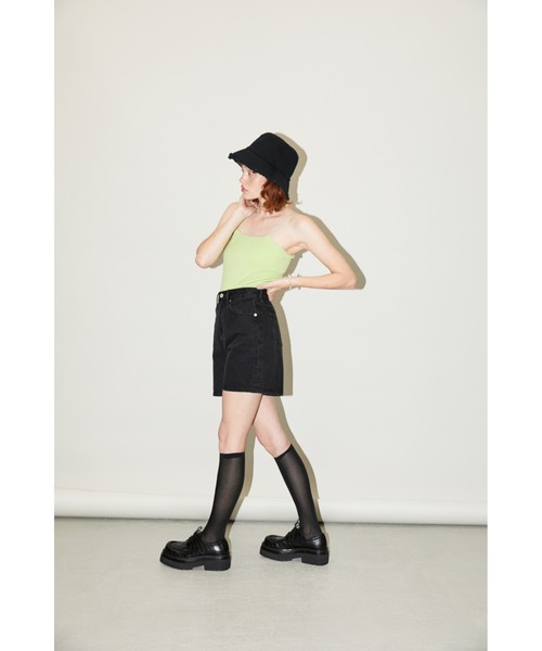 SLY(スライ)の「WASHED BUCKET HAT バケット ハット(ハット・レディース・ライトピンク/アイボリー/ブラック・FREE)」の19枚目の写真