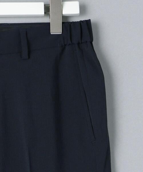 WORK TRIP OUTFITS GREEN LABEL RELAXING（ワークトリップアウトフィッツグリーンレーベル リラクシング）の「WTO ストレッチタフタ アンクルイージー パンツ -ウォッシャブル-（スラックス・メンズ・ネイビー/ベージュ・S/76/M/80/XL/88/L/84）」の4枚目の写真