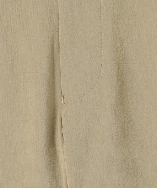 WORK TRIP OUTFITS GREEN LABEL RELAXING（ワークトリップアウトフィッツグリーンレーベル リラクシング）の「WTO ストレッチタフタ アンクルイージー パンツ -ウォッシャブル-（スラックス・メンズ・ネイビー/ベージュ・S/76/M/80/XL/88/L/84）」の17枚目の写真