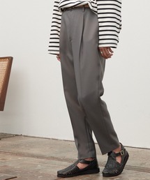 WYM LIDNM | 【WYM LIDNM】BASIC TAPERED SLACKS(スラックス)