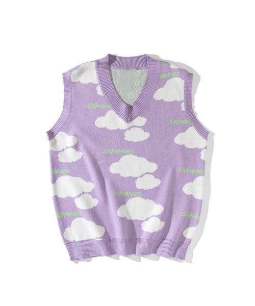 HOOK（フック）の「【HOOK】古着風レトロ柄・幾何学模様・ボーダー柄・ 配色ベスト（ベスト・メンズ・B/J/P/S/M/E/G/O/H/N/T/F/I/A/Q/C/K/D/L/R/V/U・L/M/XL）」の8枚目の写真