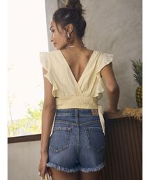 To the sea | ラッフルシャーリングトップス(シャツ/ブラウス)