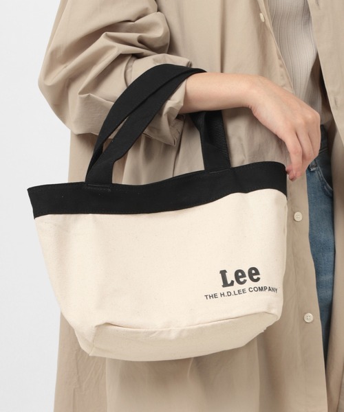 Lee（リー）の「【Lee/リー】キャンバス ポケットマルチ ミニトートバッグ（トートバッグ・レディース・ブラック/ブラウン/オリーブ/ピンク・FREE）」の8枚目の写真