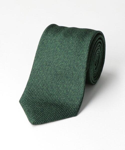 ＜green label relaxing＞VIN/TWL 8.0cm ソリッド ネクタイ