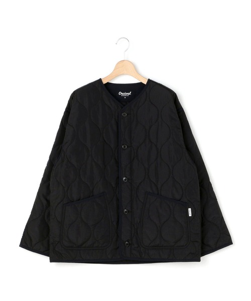 Orcival ネイビー ノーカラージャケット サイズ1 セール】ORCIVAL/オーシバル カラーレスジャケット COLLARLESS