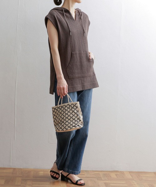 URBAN RESEARCH DOORS（アーバンリサーチドアーズ）の「デニムワイドパンツ（デニムパンツ・レディース・ワンウォッシュ/インディゴブルー・38/40/36）」の14枚目の写真