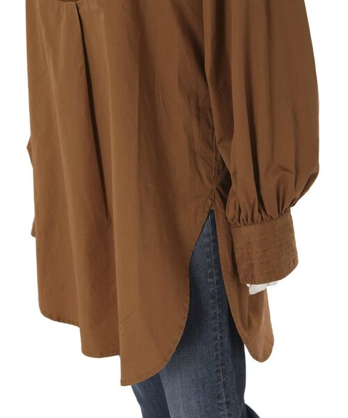 Ungrid（アングリッド）の「ボリュームスリーブドレスシャツ（シャツ/ブラウス・レディース・ブラウン/オフホワイト/ブラック・FREE）」の21枚目の写真