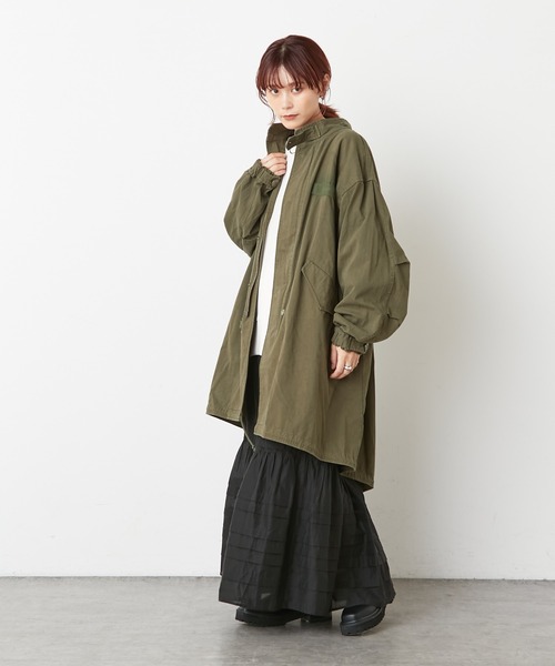 Omekashi（オメカシ）の「モッズコート（モッズコート・レディース・カーキ・FREE）」の7枚目の写真