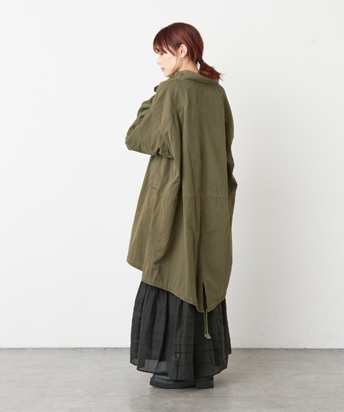 Omekashi（オメカシ）の「モッズコート（モッズコート・レディース・カーキ・FREE）」の8枚目の写真