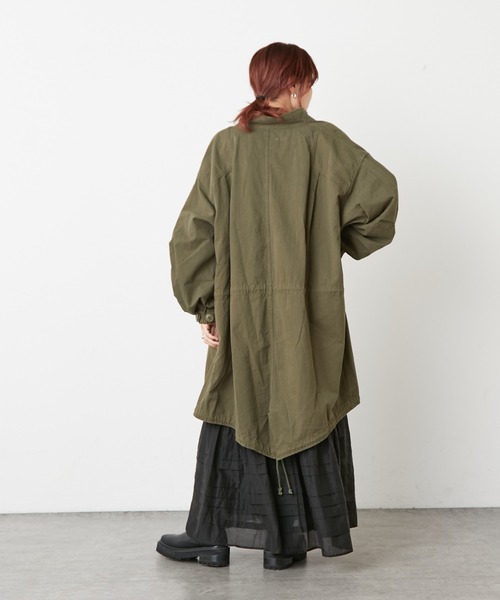 Omekashi（オメカシ）の「モッズコート（モッズコート・レディース・カーキ・FREE）」の9枚目の写真