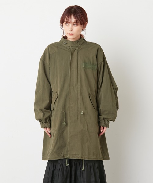 Omekashi（オメカシ）の「モッズコート（モッズコート・レディース・カーキ・FREE）」の10枚目の写真