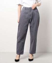 Samansa Mos2 | タックテーパードパンツ(その他パンツ)