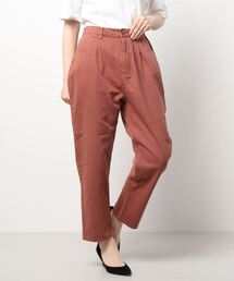 Samansa Mos2 | タックテーパードパンツ(その他パンツ)