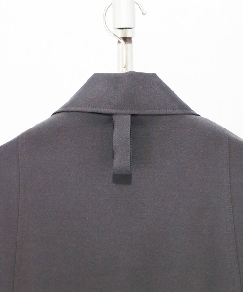 INTERPLAY(インタープレイ)の「【INTERPLAY】 パネルデザインコーチジャケット(ブルゾン・メンズ・ダークグレー/ブラウン/ライトグリーン・FREE)」の11枚目の写真