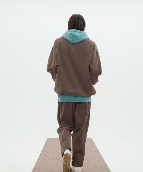 INTERPLAY(インタープレイ)の「【INTERPLAY】 パネルデザインコーチジャケット(ブルゾン・メンズ・ダークグレー/ブラウン/ライトグリーン・FREE)」の6枚目の写真