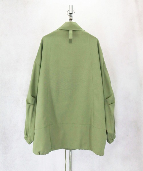 INTERPLAY(インタープレイ)の「【INTERPLAY】 パネルデザインコーチジャケット(ブルゾン・メンズ・ダークグレー/ブラウン/ライトグリーン・FREE)」の8枚目の写真