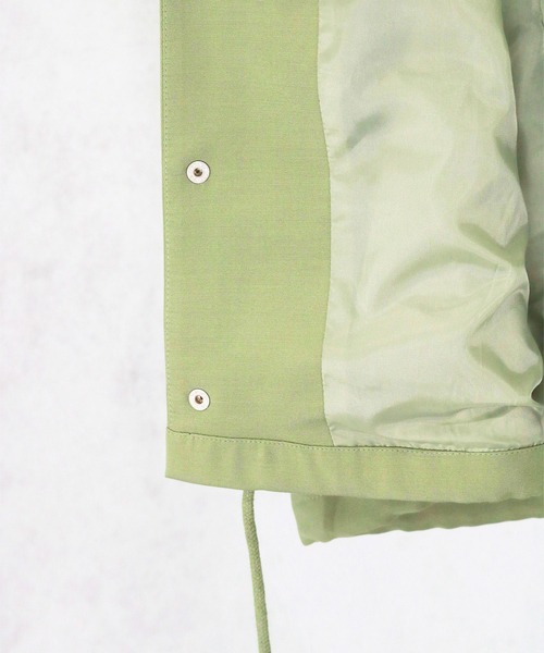 INTERPLAY(インタープレイ)の「【INTERPLAY】 パネルデザインコーチジャケット(ブルゾン・メンズ・ダークグレー/ブラウン/ライトグリーン・FREE)」の9枚目の写真