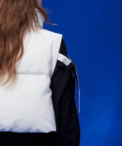 とも様　United TOKYO ベンドレカットダウンベスト WOMEN ベンドレカットダウンベスト(FREE BLACK): : ウィメンズ｜UNITED