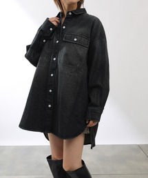COLONY 2139 | デニムWポケットBIGシャツ(シャツ/ブラウス)