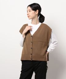 Te chichi TERRASSE | サイドリボン前後2WAYベスト(ベスト)