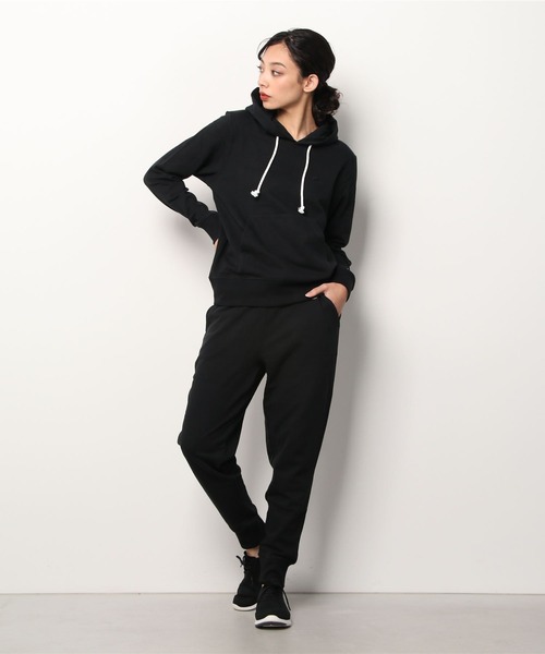 Champion（チャンピオン）の「【ZOZOタウン限定アイテム】CHAMPION/チャンピオン  ルーズシルエットパーカー＆スウェットパンツ　セットアップ/ワンマイルウェア   CW-UW01（パーカー・レディース・ネイビー/グレー/ブラック・XL/L）」の17枚目の写真