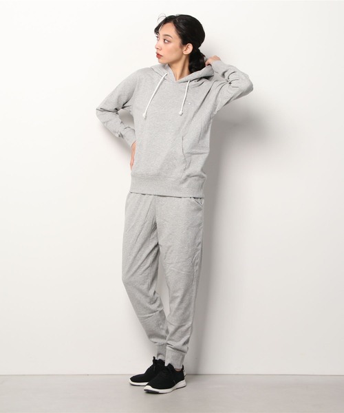 Champion（チャンピオン）の「【ZOZOタウン限定アイテム】CHAMPION/チャンピオン  ルーズシルエットパーカー＆スウェットパンツ　セットアップ/ワンマイルウェア   CW-UW01（パーカー・レディース・ネイビー/グレー/ブラック・XL/L）」の18枚目の写真