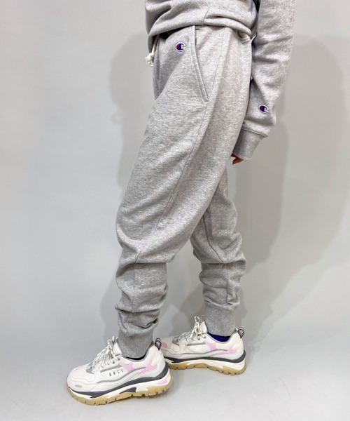 Champion（チャンピオン）の「【ZOZOタウン限定アイテム】CHAMPION/チャンピオン  ルーズシルエットパーカー＆スウェットパンツ　セットアップ/ワンマイルウェア   CW-UW01（パーカー・レディース・ネイビー/グレー/ブラック・XL/L）」の14枚目の写真