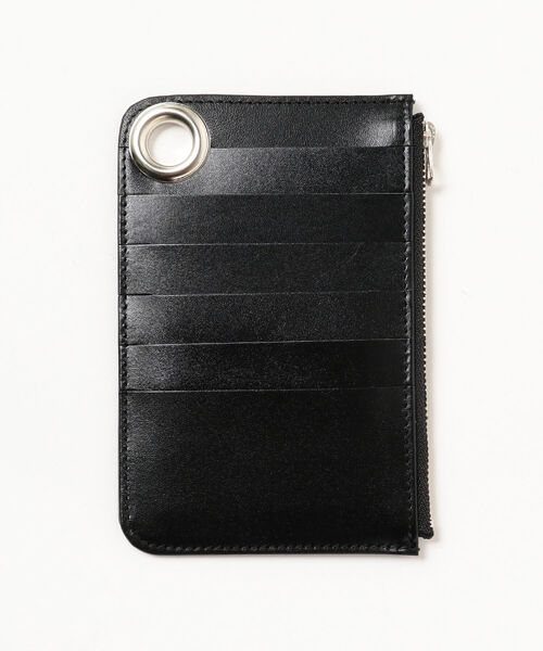 BEAMS BOY(ビームスボーイ)の「BEAMS BOY / ビッグ ハトメ フラグメント ケース(財布・レディース・ブラック/レッド・ONE SIZE)」の4枚目の写真