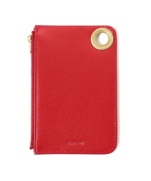 BEAMS BOY(ビームスボーイ)の「BEAMS BOY / ビッグ ハトメ フラグメント ケース(財布・レディース・ブラック/レッド・ONE SIZE)」の10枚目の写真