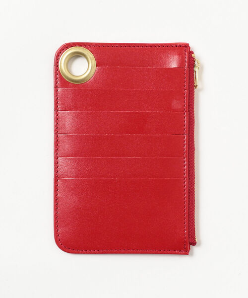 BEAMS BOY(ビームスボーイ)の「BEAMS BOY / ビッグ ハトメ フラグメント ケース(財布・レディース・ブラック/レッド・ONE SIZE)」の11枚目の写真