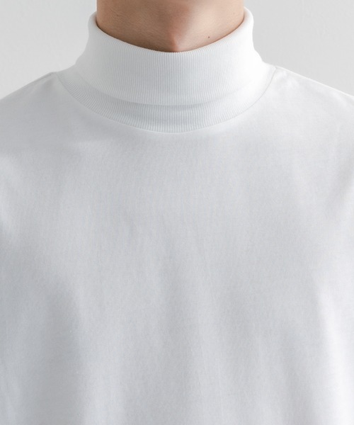 epnok（エプノック）の「タートルスリットインナー（Tシャツ/カットソー・メンズ・ブラック/マスタード/ボルドー/オフホワイト・LARGE/SMALL/MEDIUM）」の10枚目の写真