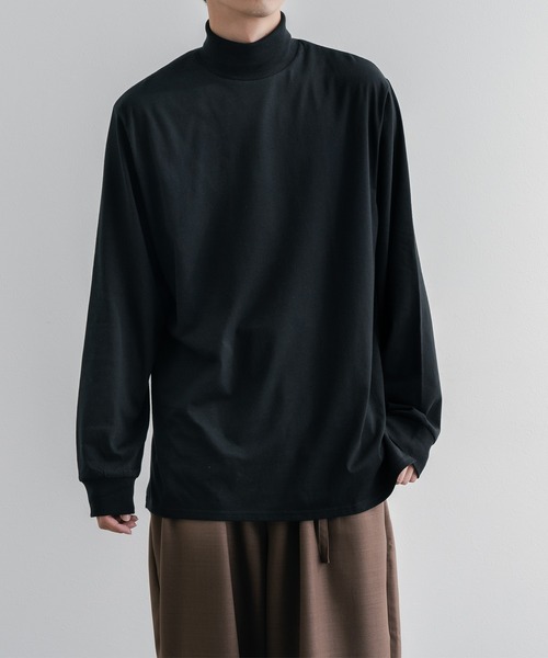 epnok（エプノック）の「タートルスリットインナー（Tシャツ/カットソー・メンズ・ブラック/マスタード/ボルドー/オフホワイト・LARGE/SMALL/MEDIUM）」の14枚目の写真