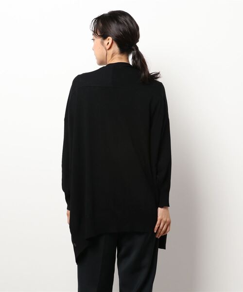 Samansa Mos2 blue（サマンサモスモスブルー）の「2WAYトッパーカーディガン（カーディガン/ボレロ・レディース・ブラウン/ブラック/ベージュ・ﾌﾘ-）」の6枚目の写真