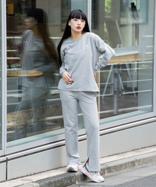 le coq sportif(ルコックスポルティフ)の「スポーツ レディース リラックスロングパンツ ロングパンツ ボトムス トレーニング トレーニングウェア スポーツウェア(その他パンツ・レディース・杢グレー/ネイビー/ブラック・S/M/L/XL)」の13枚目の写真