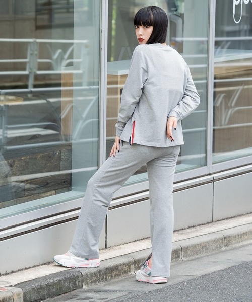le coq sportif(ルコックスポルティフ)の「スポーツ レディース リラックスロングパンツ ロングパンツ ボトムス トレーニング トレーニングウェア スポーツウェア(その他パンツ・レディース・杢グレー/ネイビー/ブラック・S/M/L/XL)」の15枚目の写真