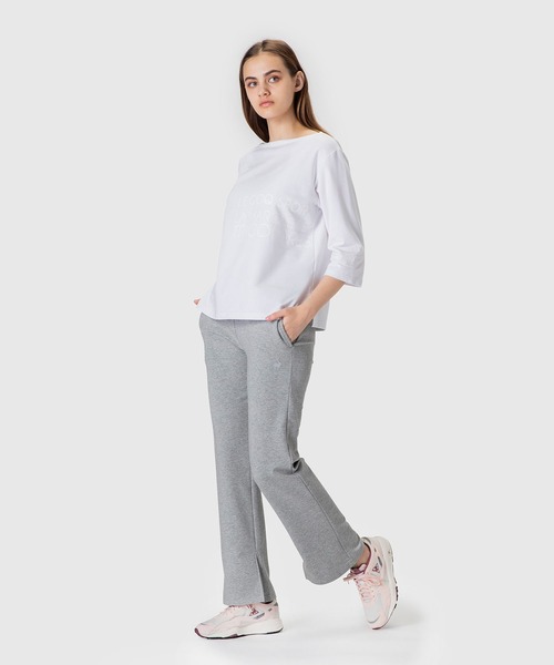 le coq sportif(ルコックスポルティフ)の「スポーツ レディース リラックスロングパンツ ロングパンツ ボトムス トレーニング トレーニングウェア スポーツウェア(その他パンツ・レディース・杢グレー/ネイビー/ブラック・S/M/L/XL)」の22枚目の写真
