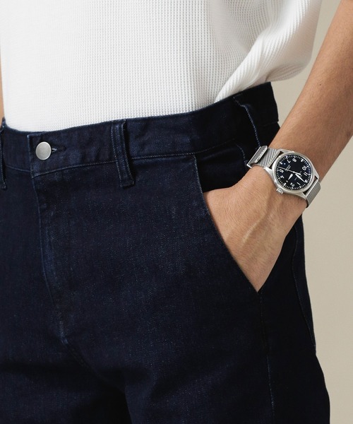 NANO universe（ナノユニバース）の「ハイストレッチスキニーデニムパンツ（デニムパンツ・メンズ・ブルー/ネイビー・XL/L/S/M）」の8枚目の写真