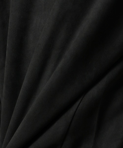 HARE（ハレ）の「ヌバックオフタートルプルオーバー(HARE)（スウェット・メンズ・ブラック/グレー/ライトグレー/ブラック系その他/グレー系その他・SMALL/MEDIUM）」の9枚目の写真