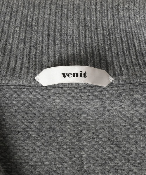 venit（ヴェニット）の「【VENIT】LAMBS WOOL KNIT（ニット/セーター・レディース・グレー・38）」の9枚目の写真