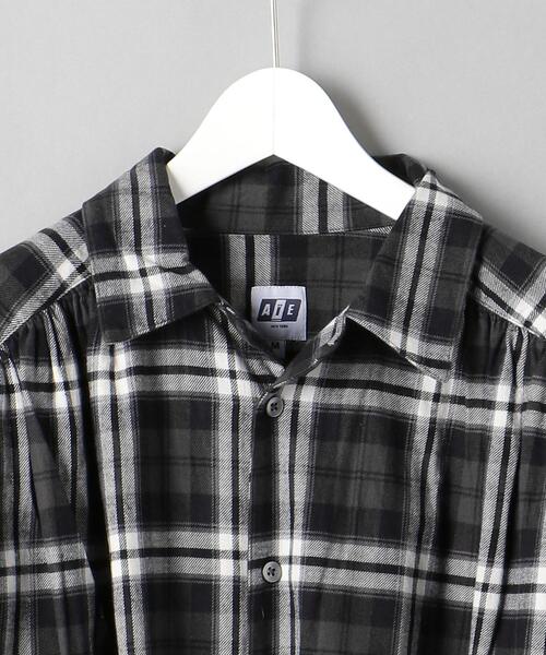 AiE（エーアイイー）の「＜AiE＞ PAINTER SHT PLAID/シャツ □□（シャツ/ブラウス・メンズ・ブラック・M/S）」の3枚目の写真