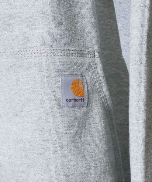Carhartt（カーハート）の「【22】Carhartt/カーハート　ミッドウェイトプルオーバーパーカー（パーカー・メンズ・ネイビー/ブラック/ヘザーグレー・X-LARGE/LARGE/MEDIUM）」の12枚目の写真