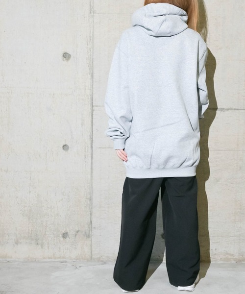 Carhartt（カーハート）の「【22】Carhartt/カーハート　ミッドウェイトプルオーバーパーカー（パーカー・メンズ・ネイビー/ブラック/ヘザーグレー・X-LARGE/LARGE/MEDIUM）」の13枚目の写真